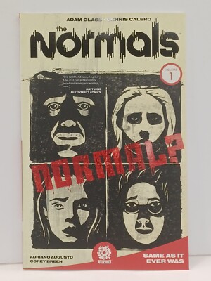The NORMALS Vol. 1 SAME AS IT EVER WAS by ADAM GLASS Paperback Aftershock NEW