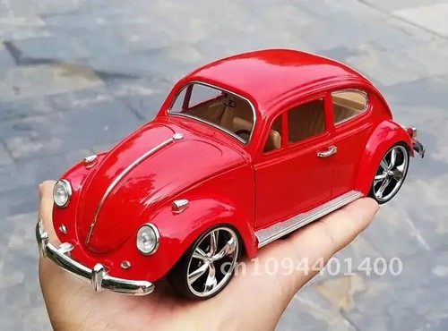 2024 New 1:18 Classic Car Beetle Black Car Alloy Car Model Simulation Car Decora - Picture 17 of 22