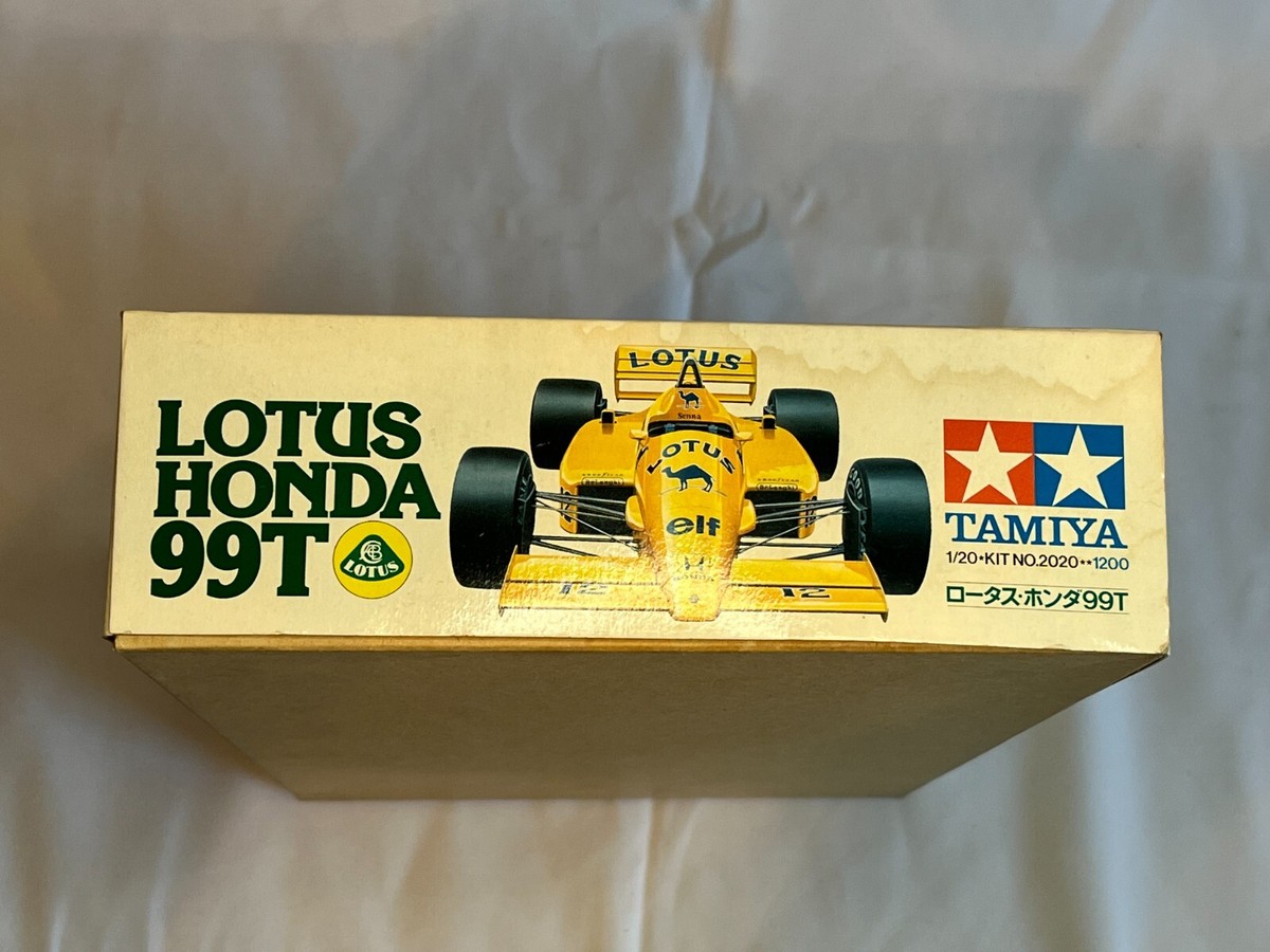 TAMIYA 1/20 Lotus Honda 99T 1987 Ayrton Senna F1 Model Car