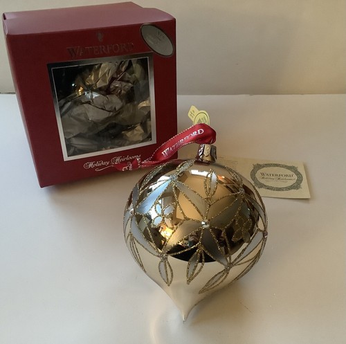 NIB/TAGS ~ Waterford Lismore 60th Anniversary Drop Orn Limited Ed. #2458 Of 3000