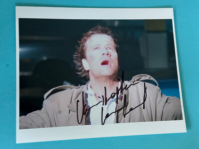 Christopher Lambert  -  Highlander  -  signed, original Autogramm !!!