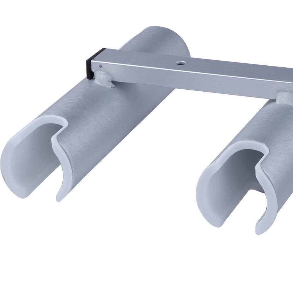 Aluminium Fishing Pod Rack for Marine Boat Yacht Camper RV 4-Rod Holder Rack 