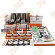 2L 2LT Overhaul Rebuild Kit For TOYOTA Engine Piston Ring Liner Gasket Bearing