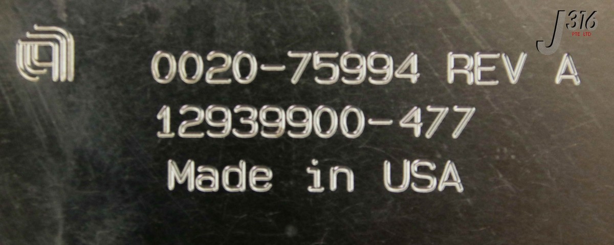 16195 APPLIED MATERIALS PLATE TOP PLATFORM ENP WBLL CMF CENTURA
