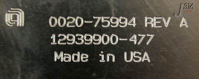 16195 APPLIED MATERIALS PLATE TOP PLATFORM ENP WBLL CMF CENTURA