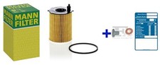MANN Ölfilter + Ölablassschraube für PEUGEOT 1007 107 2008 206 206+ 207 208