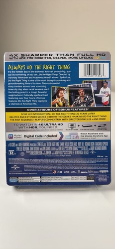 Do The Right Thing 4K Ultra HD Blu-ray Steelbook (Target Exclusive) - Picture 2 of 2