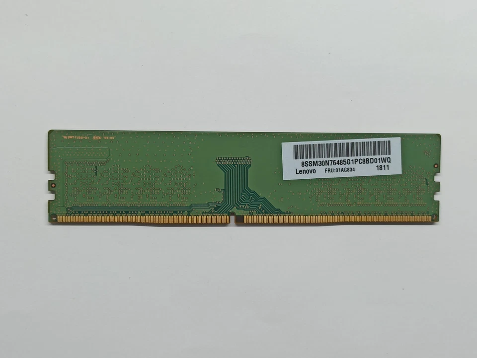 M378A1K43CB2-CTD Samsung 8GB PC4-21300 DDR4-2666MHz CL19 288-Pin DIMM 1.2V - Imagen 3 de 3