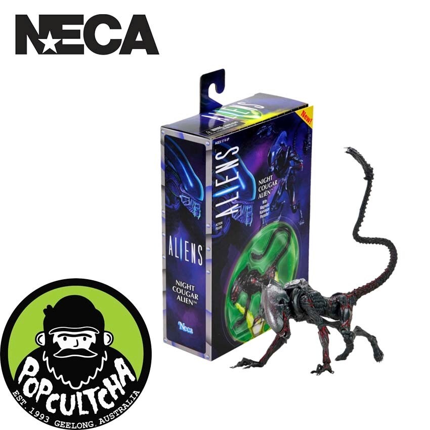 Aliens - Night Cougar Alien Kenner Tribute Ultimate 7” Scale