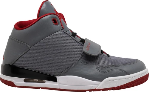 Jordan Flight Club 90s Grey Gym Red