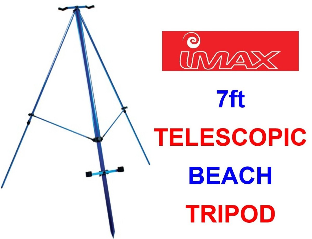IMAX FR 7ft Blue Telescopic Beach Tripod Sea Fishing Beachcaster