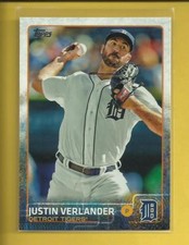 Justin Verlander 2015 Topps Series 2 Card # 463 Tigers Houston Astros Baseball