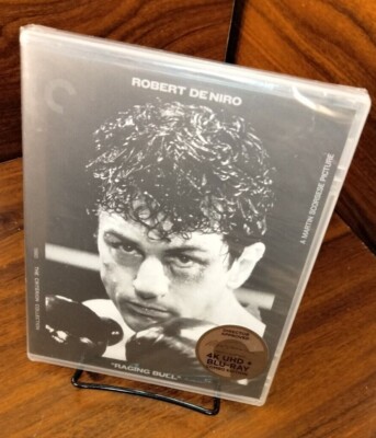 Raging Bull (The Criterion Collection) (4K Ultra HD) NEW (Sealed) - Free Box S&H