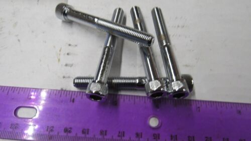 Harleys, Hot Rod 5/16-24 X 2 1/2" Chrome Allen Head Bolt *Qty 5pcs*  USA Made - Picture 1 of 3