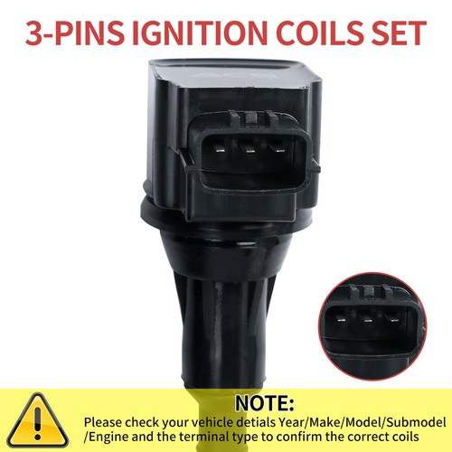 1*Ignition Coils for Nissan Xtrail X-Trail T30 2002-2013 2.5L QR25DE Engine AU - Picture 2 of 6