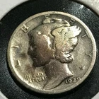 1929-S  SILVER MERCURY DIME BETTER COIN