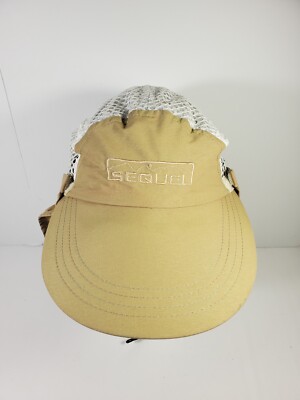 Vintage SEQUEL Desert Sun Hat Mesh Reflective Top Hiking  display picture 3