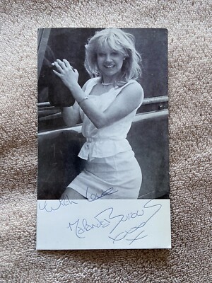 MALANDRA BURROWS (EMMERDALE) SELTENE VORSIGNIERTE BESETZUNG FAN KARTE