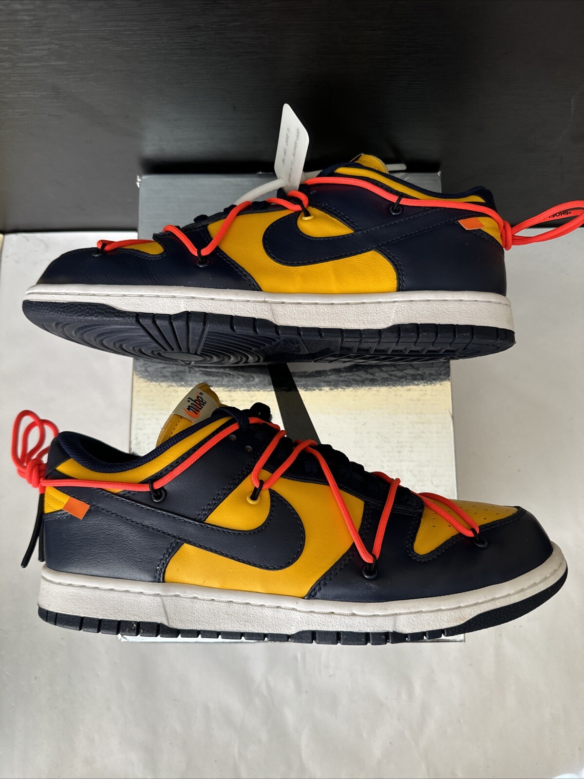 OFF WHITE X NIKE Taglia 11.5 Nike Dunk Low x OFF WHITE University G 2019