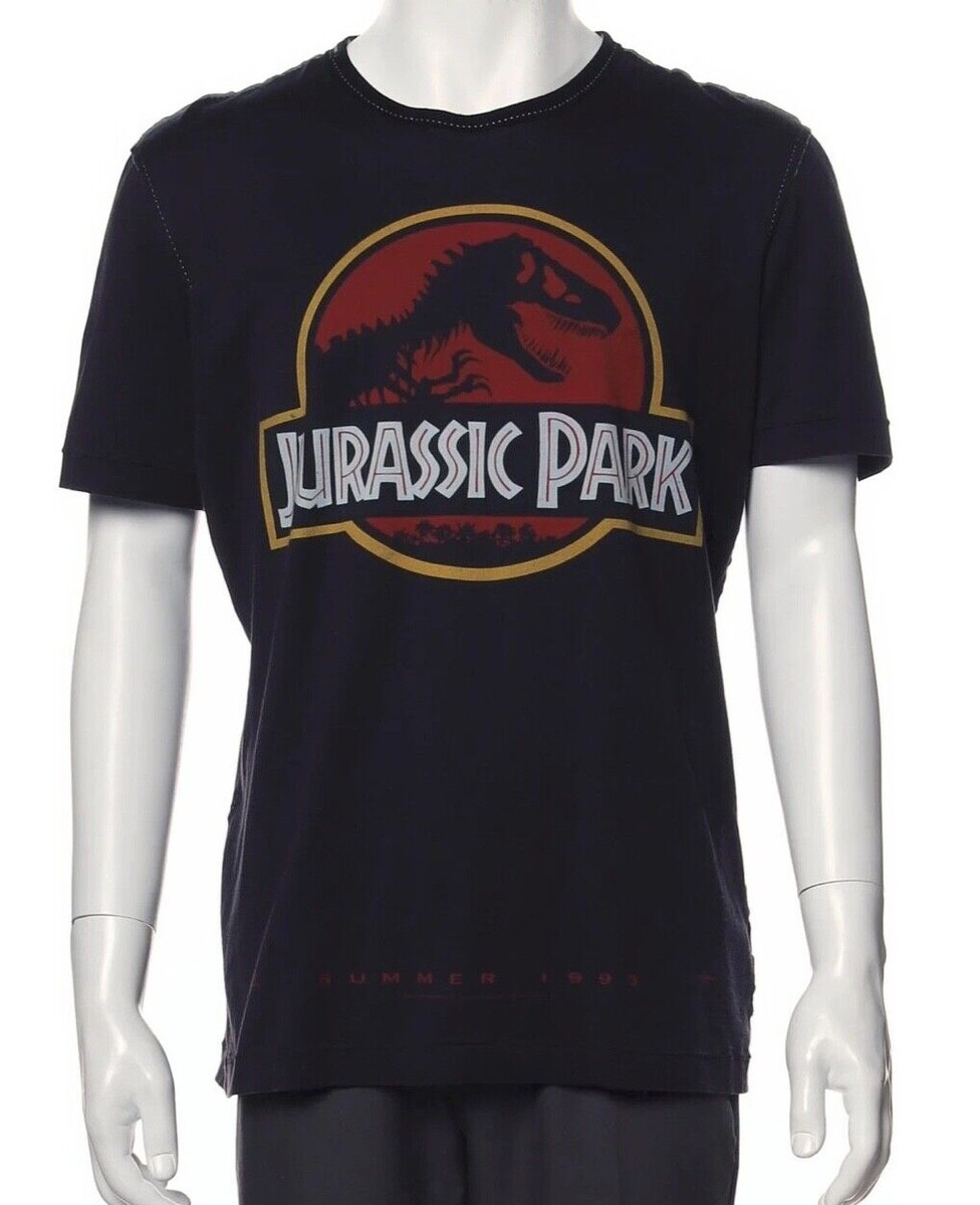 💯DOLCE & GABBANA Slim Fit Jurassic Park T-Shirt Size: XL