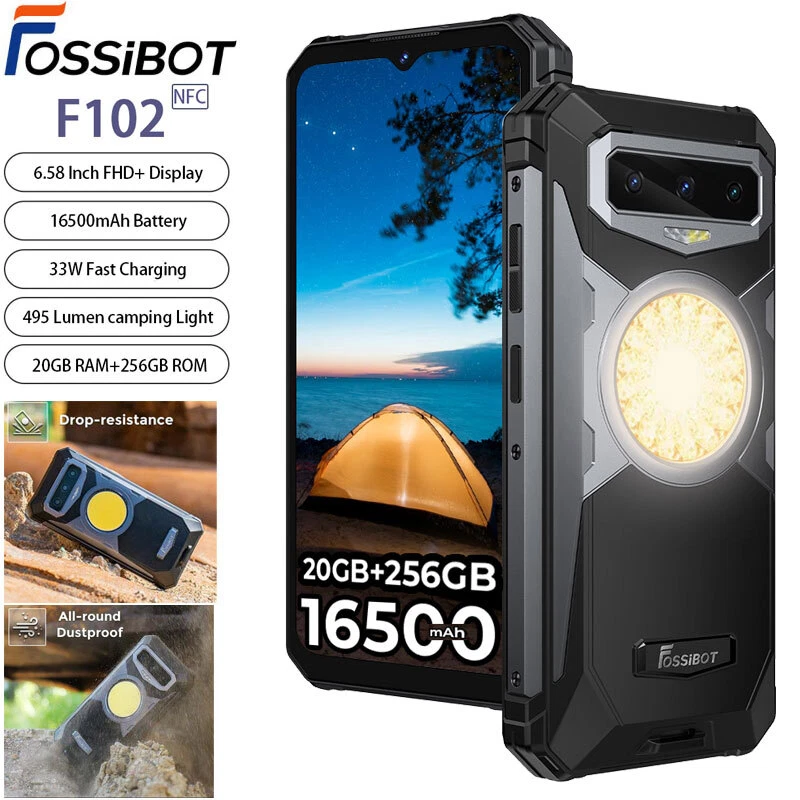 Fossibot F101P : 10600mAh - GLONASS Beidou - 4GB RAM