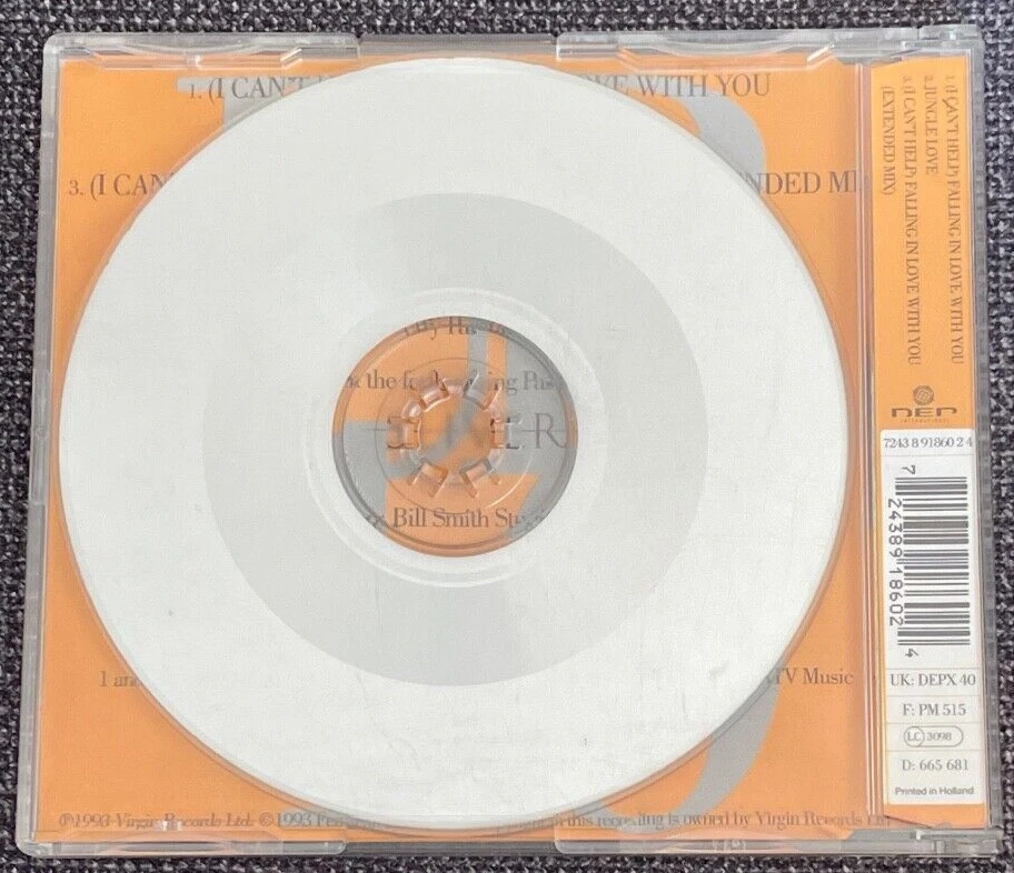 UB40 - (I CAN´T HELP) FALLING IN LOVE WITH YOU - Maxi-Single - Virgin Rec. 1993 - Bild 3 von 3