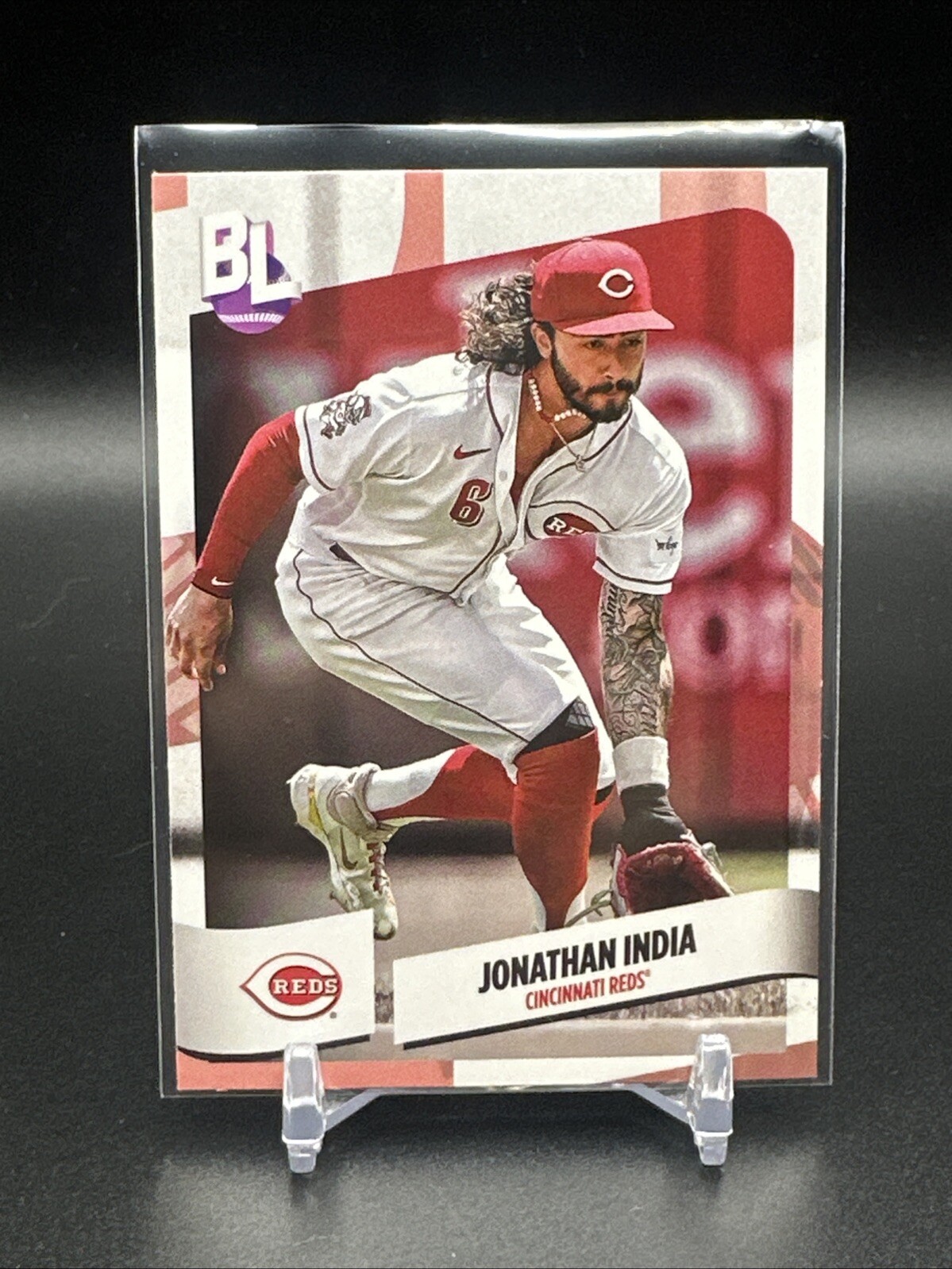 2024 TOPPS BIG LEAGUE JONATHAN INDIA #84 Baseball REDS