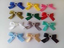 10 20 Small Ribbon Bows Pre Tied Self  Adhesive Bows  Gift Diy Decoration Bows