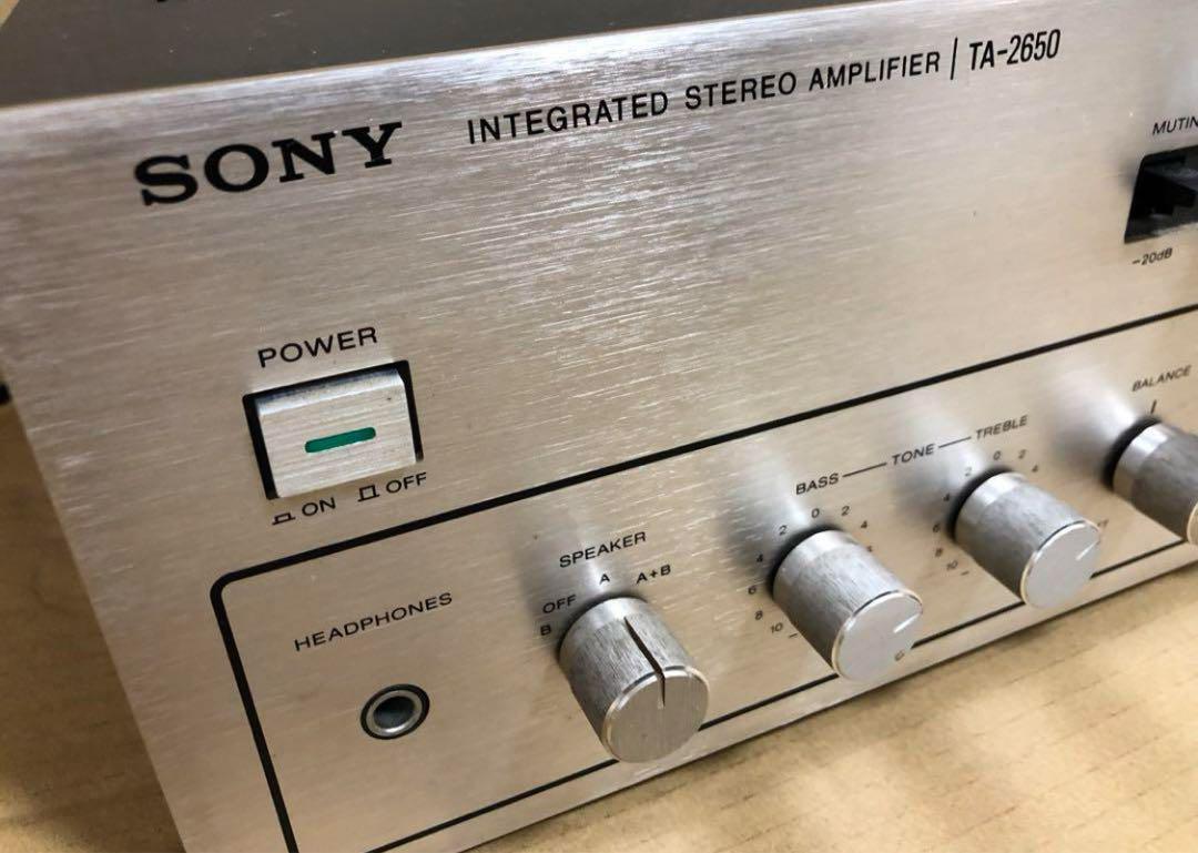 Sony SONY integrated amplifier TA-2650 | eBay