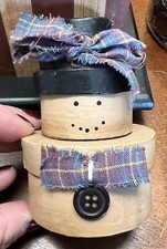 Rustic Snowman Decor