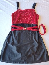 Revolution Red Black Dress with Sparkles - Adult Medium
