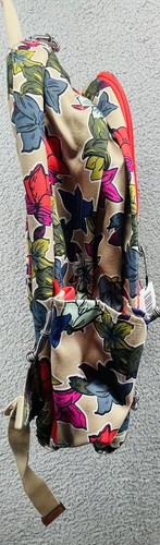 Vera Bradley Large Lighten Up Backpack Falling Flowers Neutral #21604-H93 NWT - Picture 7 of 11