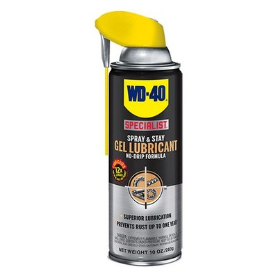 WD-40 300103 Specialist Spray & Stay Gel Lubricant 10 oz Can
