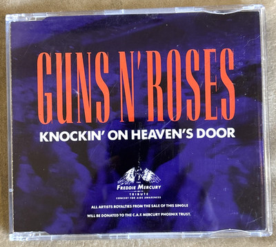 GUNS N' ROSES - Knockin' on Heaven's Door (1992) UK CD Single. RARE