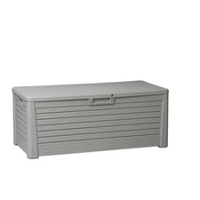 Coffre de Jardin 550L Effet bois FLORIDA 147xP72xH60 cm Resine Anti UV