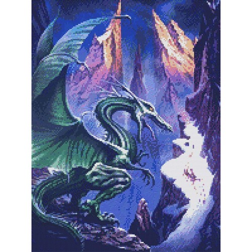 PixelHobby Dragon of the North Mosaic Art Kit