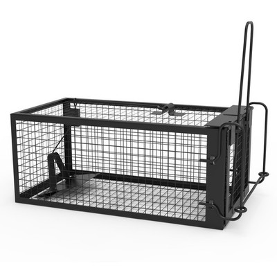 1Pc Rat Trap Cage Humane Live Rodent Trap Cage Iron Mouse Cage Control Cage Trap
