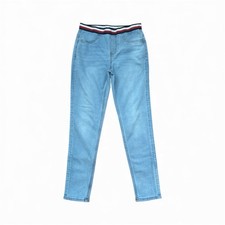 Tommy Hilfiger Girl's Stretch Denim Jegging Jeans Size L 12/14 Elastic Waist
