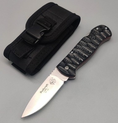 J&V Forester Knives Bushcraft Folder Taschenmesser N690 Stahl G10 Griff Backlock