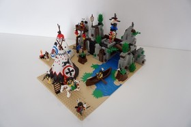 Lego Western Indians 6766/6763:Rapid River Village