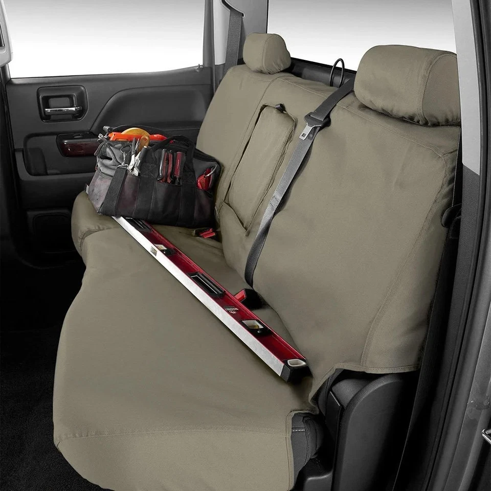 For Honda Accord 23-25 Seat Covers SeatSaver Polycotton 2nd Row Misty Gray Foto 3 de 4