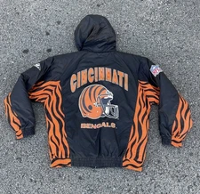 Vintage Cincinnati Bengals Apex One Puffer Large