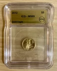 New Listing2012 American Gold Eagle 1/10 OZ Gold ICG MS69