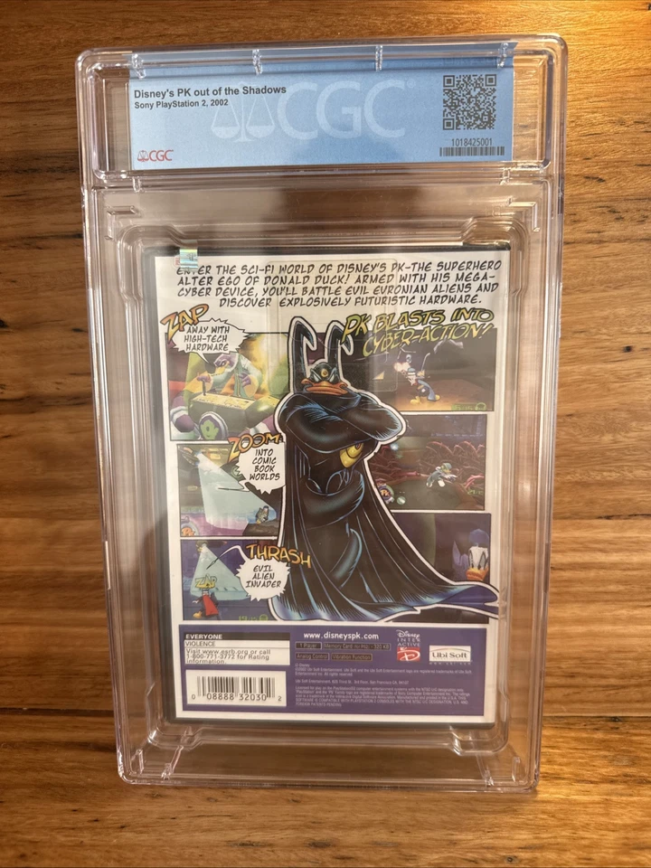 CGC 9.8A+ - Disney's PK: Out of the Shadows (PlayStation 2, PS2 2002) NEW! - Image 2 of 3