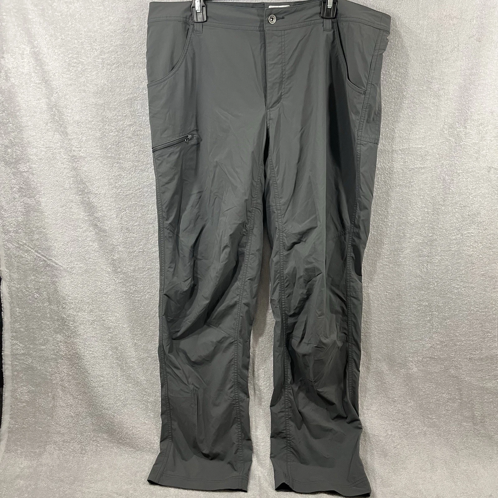 Marmot Pants Mens 38x32 Nylon Cargo Trail Softshell Hiking Outdoors