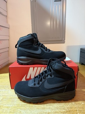 Mens Size 7-14 New Nike Manoadome Black Sneaker Boots 844358-003 Fast Ship
