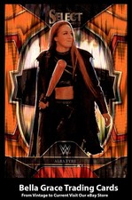2023 Panini Select WWE Alba Fyre #3 NXT 2.0 Orange Flash Prizms