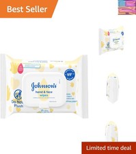 Disposable Hand  Face Cleansing Wipes, Pre-Moistened Wipes Gently Remove 99 ...