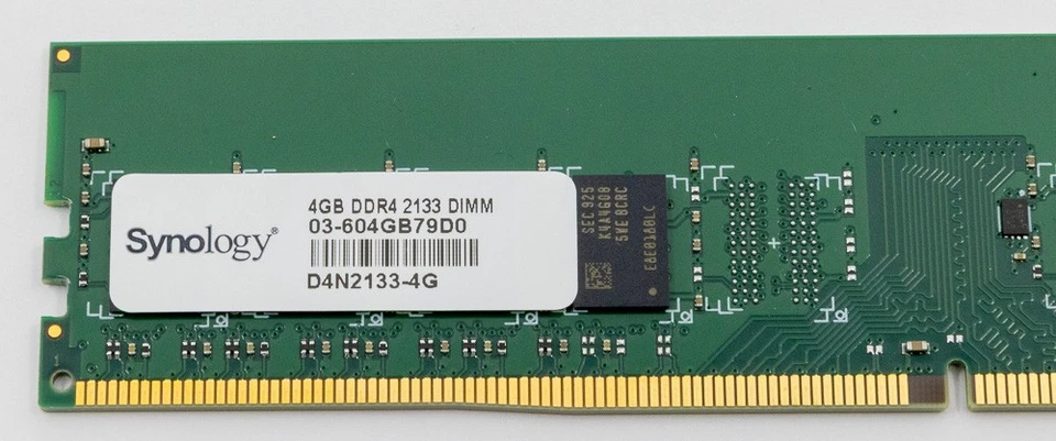 Synology 4GB D4N2133-4G 4GB DDR4-2133 UDIMM RAM Memory - Image 4 of 4