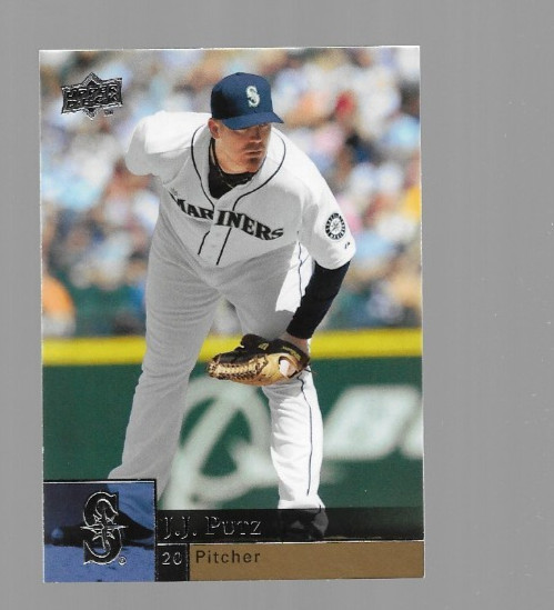 J.J. Putz 2009 Upper Deck Series 1 #334 Seattle Mariners